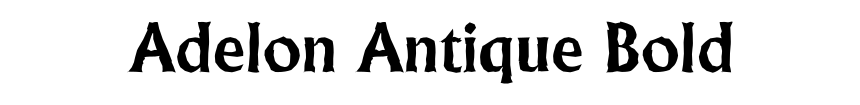 Adelon Antique Bold