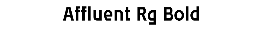 Affluent Rg Bold