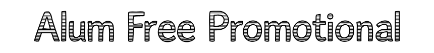 Alum Free Promotional