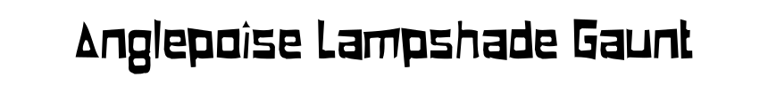 Anglepoise Lampshade Gaunt