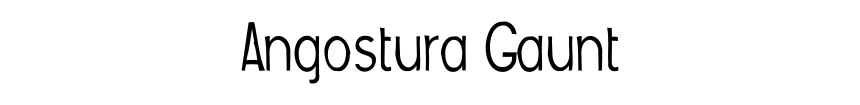 Angostura Gaunt