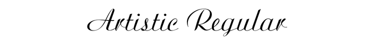 Artistic Regular preview