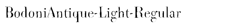 BodoniAntique-Light-Regular