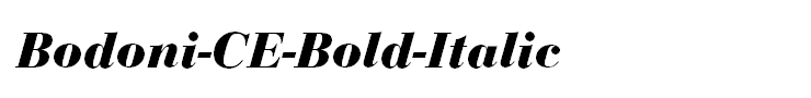 Bodoni-CE-Bold-Italic