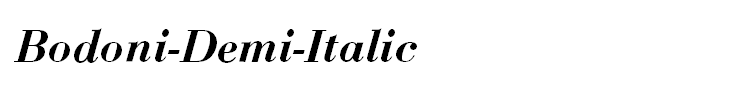 Bodoni-Demi-Italic