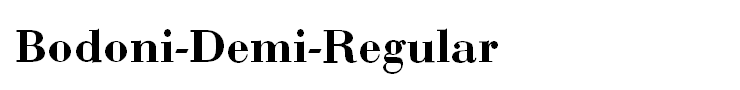 Bodoni-Demi-Regular