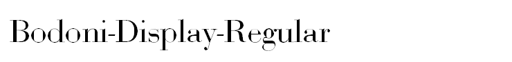 Bodoni-Display-Regular