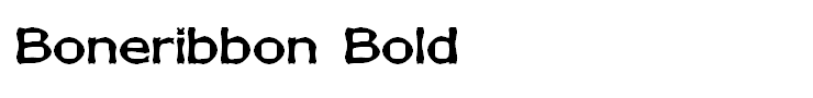 Boneribbon Bold