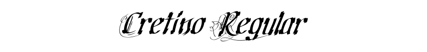 Cretino Regular