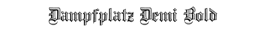 Dampfplatz Demi Bold