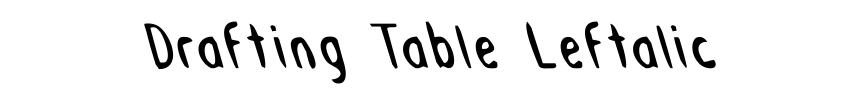 Drafting Table Leftalic