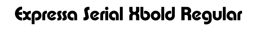 Expressa Serial Xbold Regular