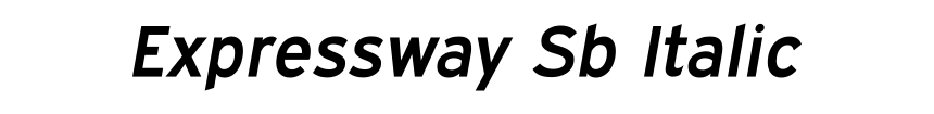 Expressway Sb Italic
