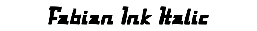 Fabian Ink Italic
