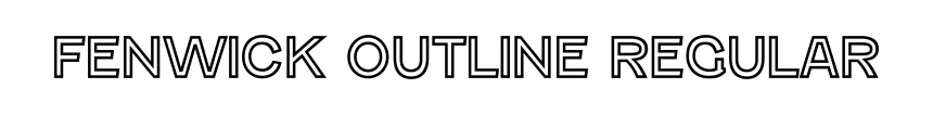 Fenwick Outline Regular