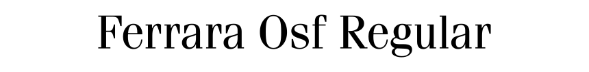 Ferrara Osf Regular
