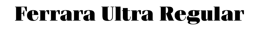 Ferrara Ultra Regular
