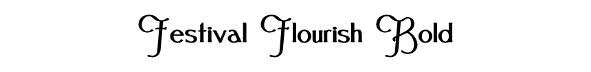 Festival Flourish Bold
