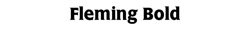 Fleming Bold
