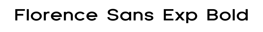 Florence Sans Exp Bold
