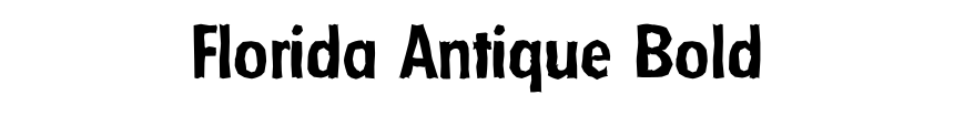 Florida Antique Bold