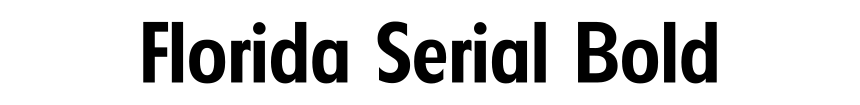 Florida Serial Bold