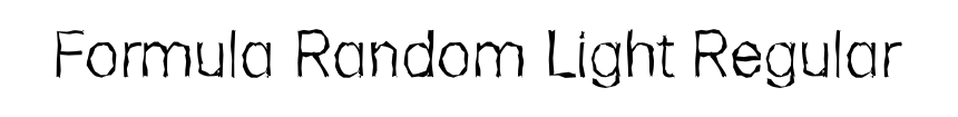Formula Random Light Regular