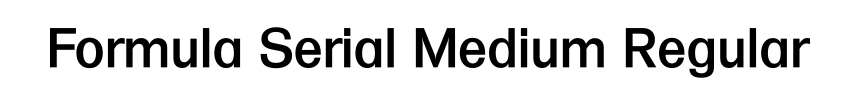 Formula Serial Medium Regular