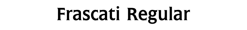 Frascati Regular