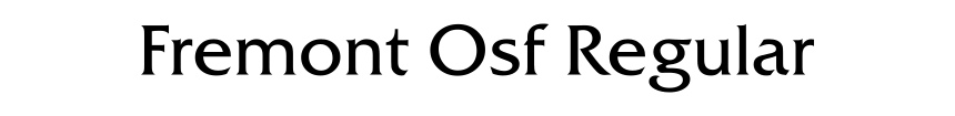 Fremont Osf Regular