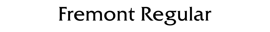 Fremont Regular