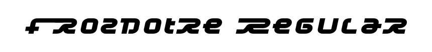 Frozdotre Regular