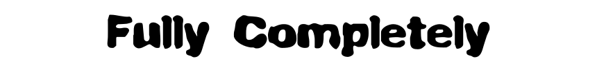 Fully Completely
