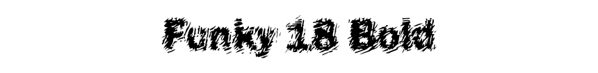 Funky 18 Bold