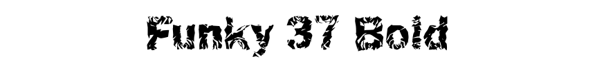 Funky 37 Bold