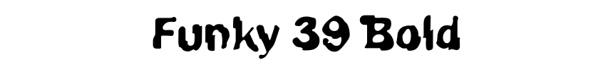 Funky 39 Bold