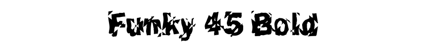 Funky 45 Bold
