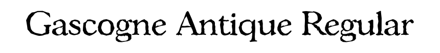 Gascogne Antique Regular