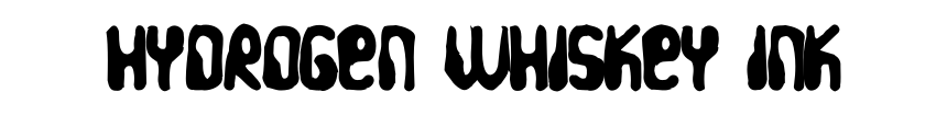 Hydrogen Whiskey Ink