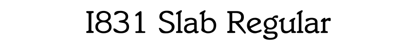 I831 Slab Regular
