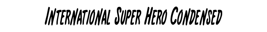 International Super Hero Condensed