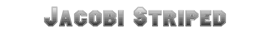 Jacobi Striped
