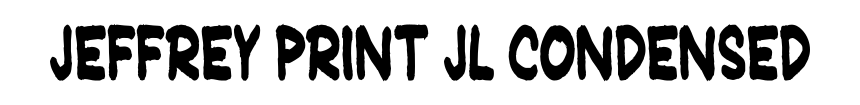 Jeffrey Print JL Condensed