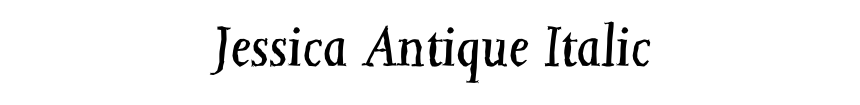 Jessica Antique Italic