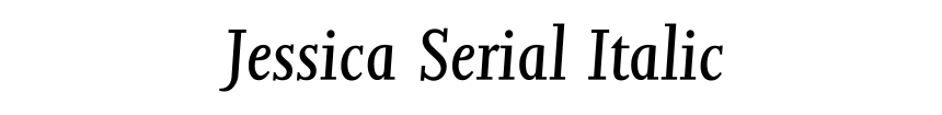 Jessica Serial Italic