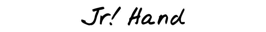 Jr! Hand