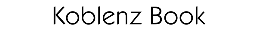 Koblenz Book preview