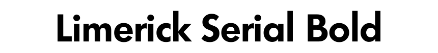 Limerick Serial Bold