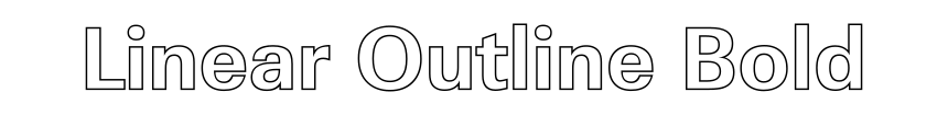 Linear Outline Bold