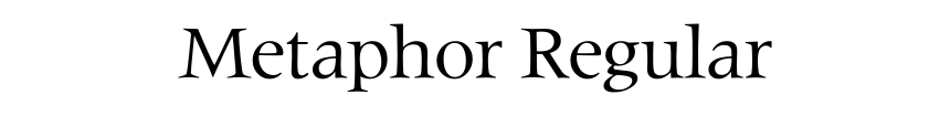 Metaphor Regular